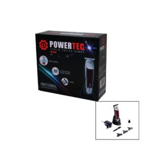POWERTEC TR-658 SAÇ SAKAL ENSE ÇİZİM TRAŞ MAKİNESİ T BIÇAK (K0)