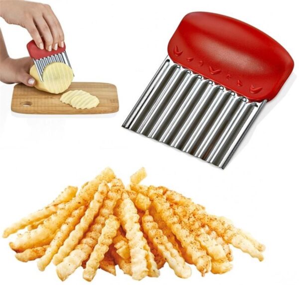 Pratik Kolay Patates Meyve Ve Sebze Dilimleyici Doğrama Bıçağı (K0)