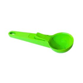 Pratik Mandallı Plastik Dondurma Servis Sunum Kepçesi Kaşığı (K0)