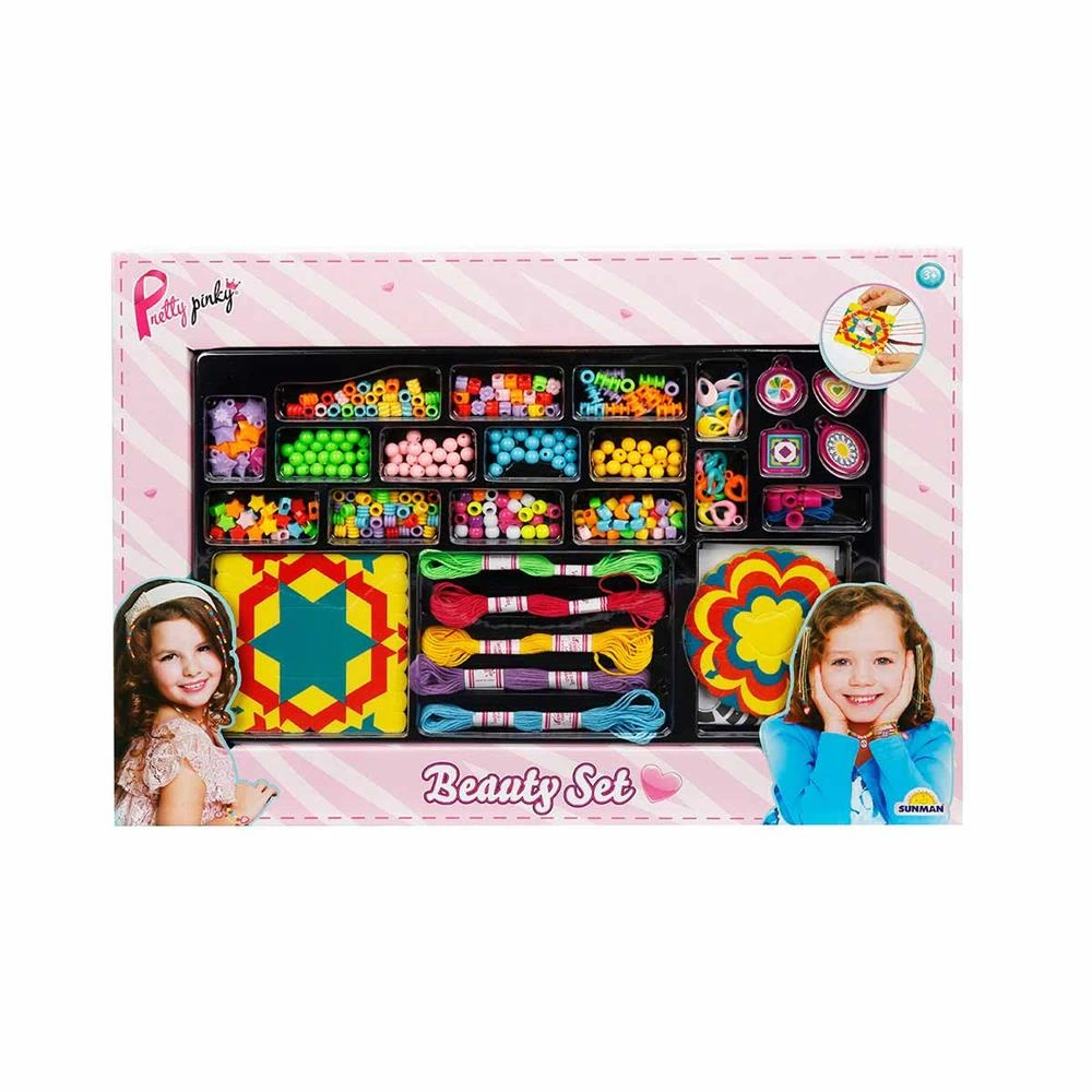 Çocuk Pretty Pinky Takı Tasarım Seti - Görsel 4