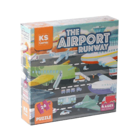 Çocuk PRS 32707 The Airport runway Pre School Puzzle -KSPuzzle