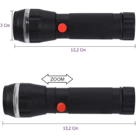 Ps-7083 Plastik Zoomlu Pilli El Feneri