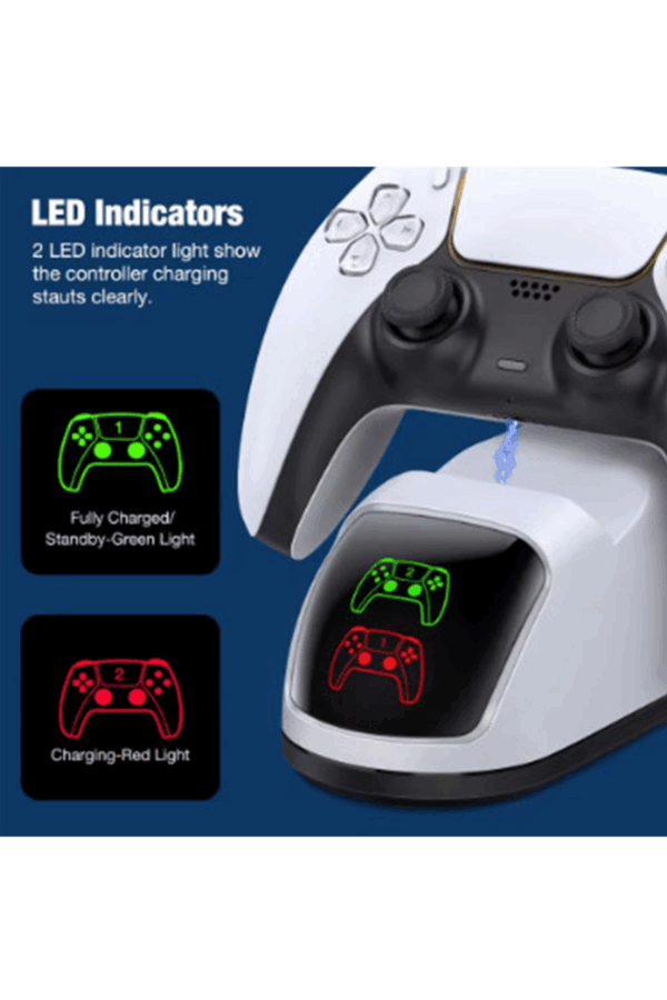 Ps5 Dualsense Şarj Istasyonu Playstation 5 Uyumlu Charging Station - Görsel 2