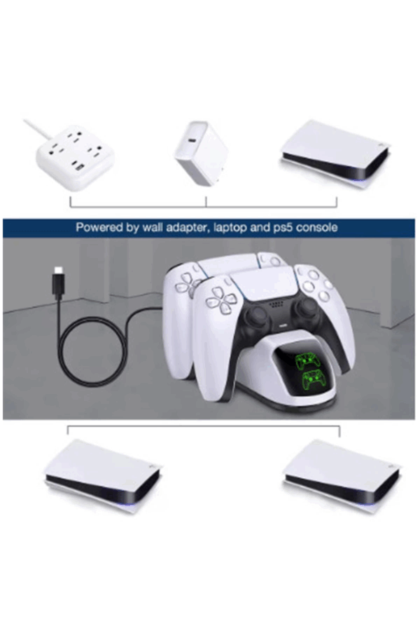 Ps5 Dualsense Şarj Istasyonu Playstation 5 Uyumlu Charging Station - Görsel 5