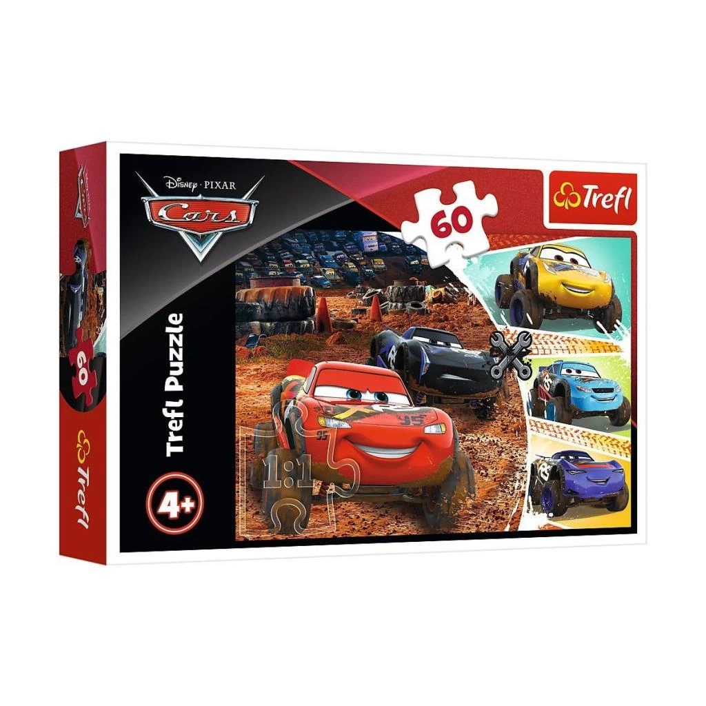 Çocuk PUZZLE-17327 Disney Cars 3 60 Parça Puzzle