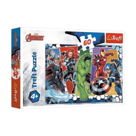 Çocuk PUZZLE-17357 Marvel The Avengers 60 Parça Puzzle