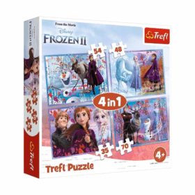 Çocuk PUZZLE-34323 Frozen 2 4IN1 Puzzle