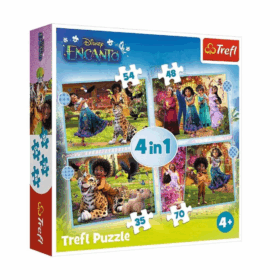 Çocuk PUZZLE-34615 Disney Encanto 4IN1 Puzzle