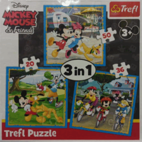 Çocuk PUZZLE-34846 Disney 4IN1  Puzzle