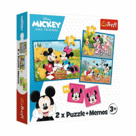 Çocuk PUZZLE-93344 2IN1 Disney Puzzle