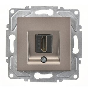 Günsan Eqona Mocha Vidalı HDMI Prizi