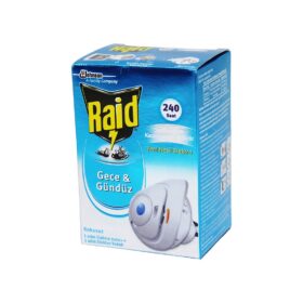 RAİD KOKUSUZ SİNEK - SİVRİSİNEK ÖLDÜRÜCÜ ISITICI SİSTEM MAKİNE 240 SAAT (K0)