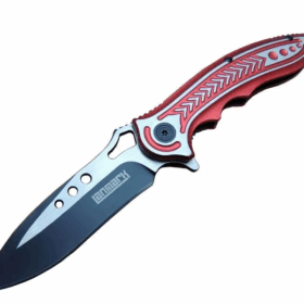 Rd T60a Kamp Çakı 20 Cm - Kırmızı Sap, Otomatik, Kemerlikli