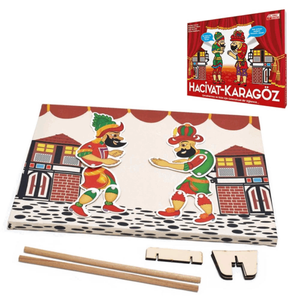 Çocuk Redka Hacivat Karagöz Gölge Sahne Oyunu