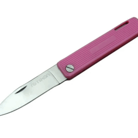 Remixon K200pink Kamp / Bahçe Çakı Pembe 18 Cm - Manuel, Plastik Sap