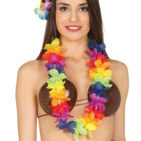 Rengarenk Hawaii Boyun Çelengi Havai Partisi Kolyesi 1 Adet (K0)