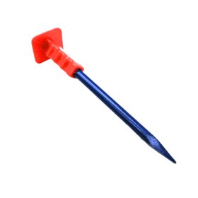 RENKLİ ÇELİK SİVRİ MURÇ KORUMALI 30CM (K0)
