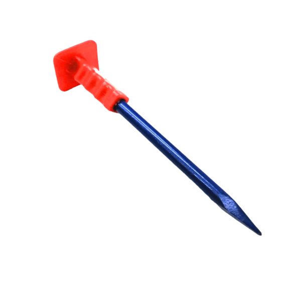 RENKLİ ÇELİK SİVRİ MURÇ KORUMALI 30CM (K0)