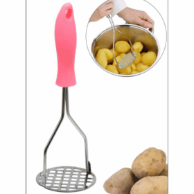 RENKLİ SAPLI METAL PATATES EZİCİ (K0)
