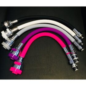 Renkli Silikonlu Oynar Başlıklı 2 Fonksiyonlu Spiral Musluk Başlığı (K0)