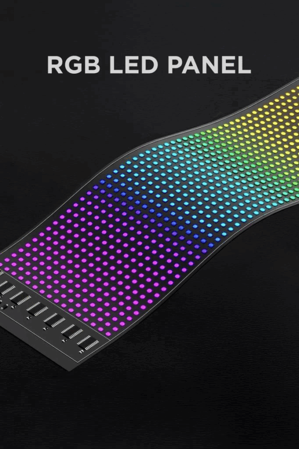 Rp1259 Led Matrix Panel 16x96cm Telefon Kontrollü Kayar Led Animasyon Aydınlatma - Görsel 5