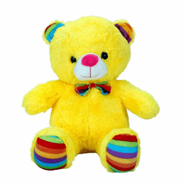 Çocuk S00002962 ELUŞ AYI RENKLİ KURDELALI 30CM.6R. -SUN - Görsel 2