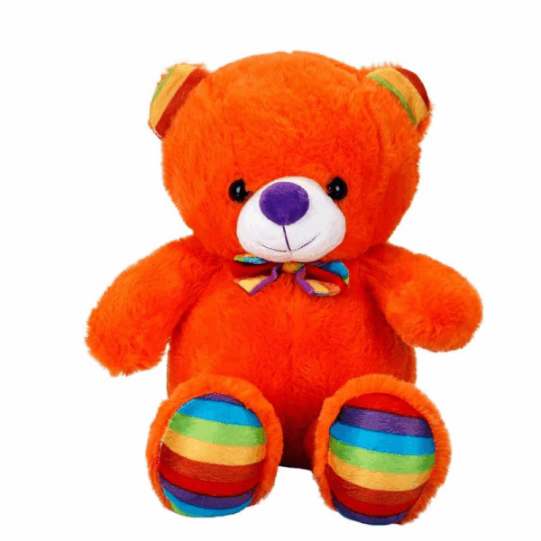 Çocuk S00002962 ELUŞ AYI RENKLİ KURDELALI 30CM.6R. -SUN - Görsel 3