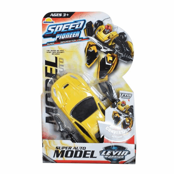 Çocuk S00013289 ROBOT TRANSFORMER 3A.2R.-SUN - Görsel 2