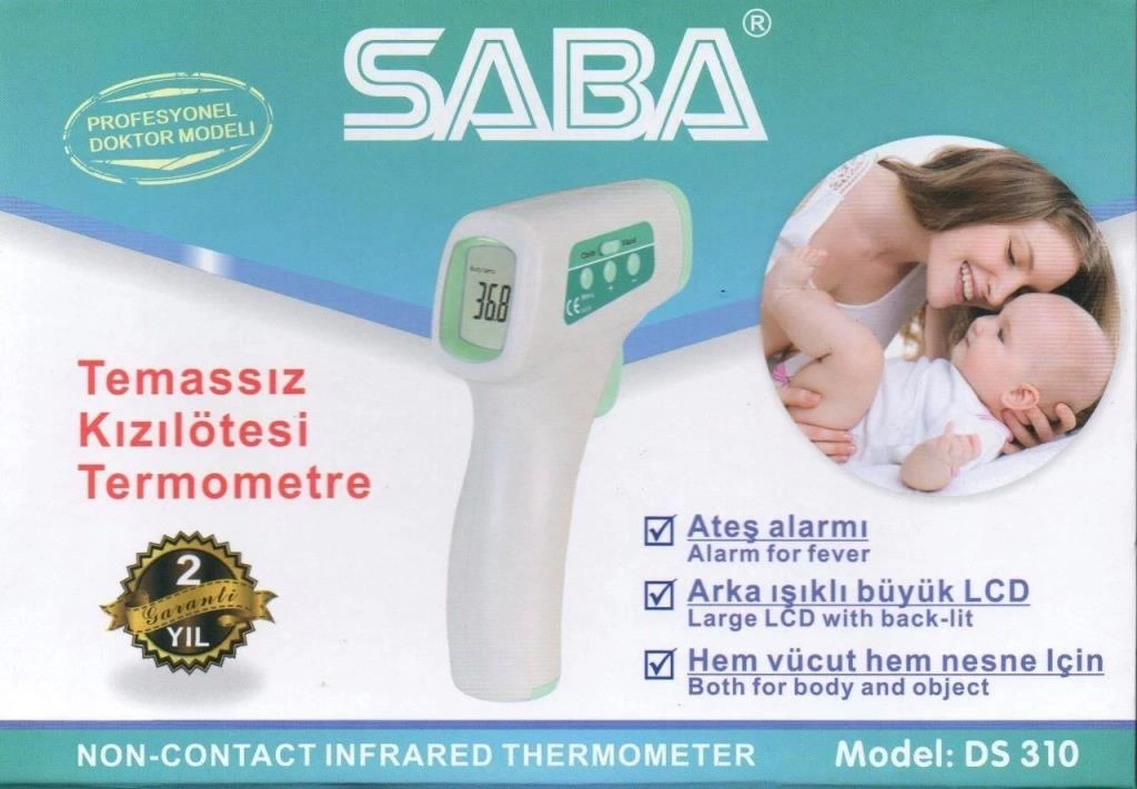 Saba Temessız Kızılötesi Ateş Ölçer - Görsel 2