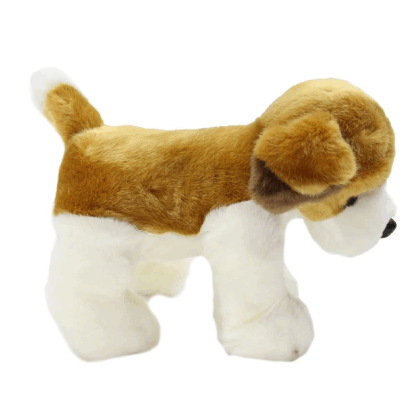 Saint Bernard Köpek Peluş Oyuncak 30 cm - Görsel 2