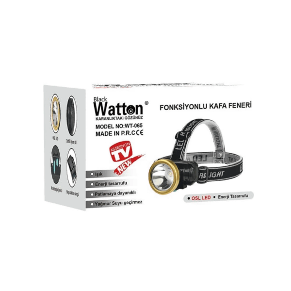 Şarjlı Baret Lambası Osl Led  Wt-065 - Görsel 5