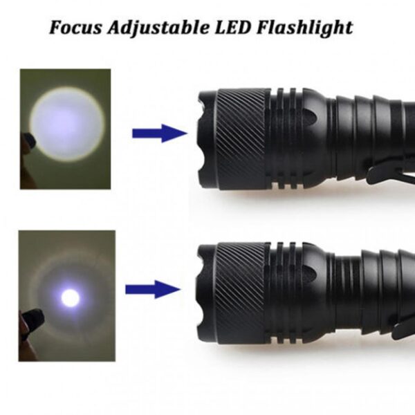 Şarjlı Mini Led El Feneri Cree Led 500 Lumens (K0) - Görsel 4