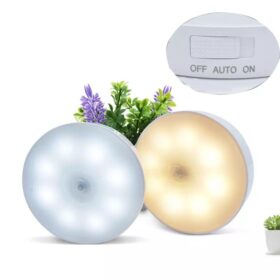 Şarjlı Sensörlü Gece LED Lambası (K0)