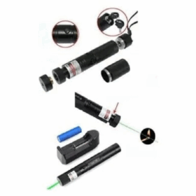 Şarjlı Turbo Yeşil Lazer Pointer Kibrit Yakabilen 15000 Mv Güç 5000mw