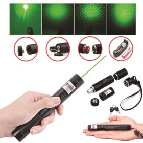 Şarjlı Yeşil Lazer Yakıcı Pointer 15 Km lazer 1000 mv (K0)