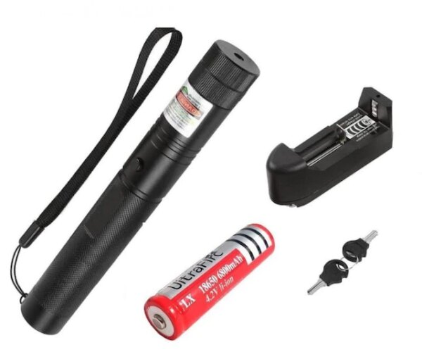 Şarjlı Yeşil Lazer Yakıcı Pointer 15 Km lazer 1000 mv (K0) - Görsel 5