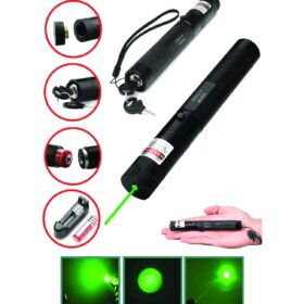 Şarjlı Yeşil Lazer Pointer 100 Mw (K0)