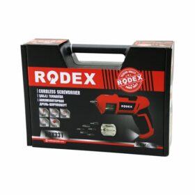 ŞARJÖRLÜ MODEL 12PCS BİTS UÇ ŞARJLI VİDALAMA- TORNAVİDA RPM 2303.6V DC-1.5A Lİ-ION1/4 İNÇ 6.35MMPLS.ÇANTA RDX-331 (K0)