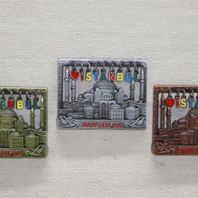 Sarkaçli İstanbul Temalı Magnet Alk4316