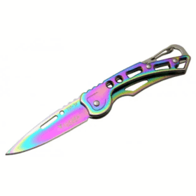 Sdr-3x Gökkuşağı Metal Çakı 15,5 Cm Manuel, Kemerlikli