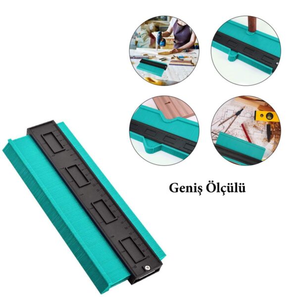 Şekil Profil Kontür Ölçer Kalıp Çıkarma Aparatı  12 Cm (K0) - Görsel 5