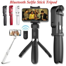 Selfie Stick L01 Bluetooth Kumandalı Selfie Çubuğu Tripod Monopod (K0)