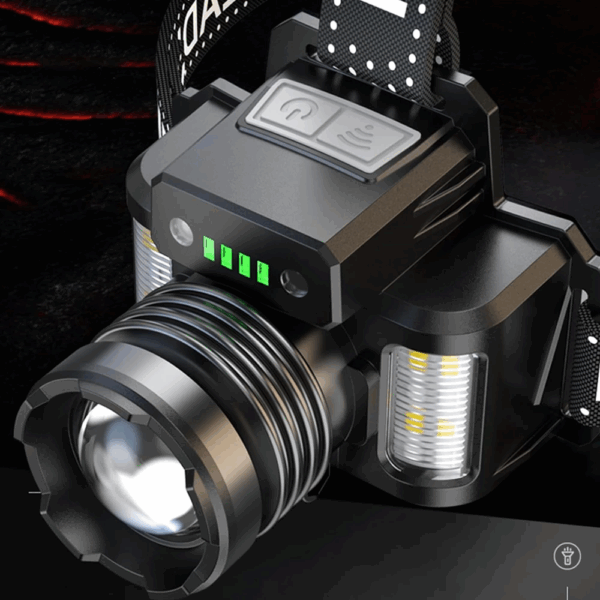 Sensörlü Cree Tg Led  Şarjlı Kafa Lambası  Wt-625 - Görsel 3