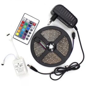 Şerit Led 5 Metre Kumandalı Animasyonlu RGB (K0)