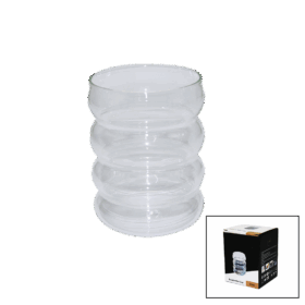 ŞERİTLİ - BOĞUMLU - CAM BARDAK - 300ML TERMİSİL - ISIYA DAYANIKLI KAHVE - SUNUM - MEŞRUBAT (K0)