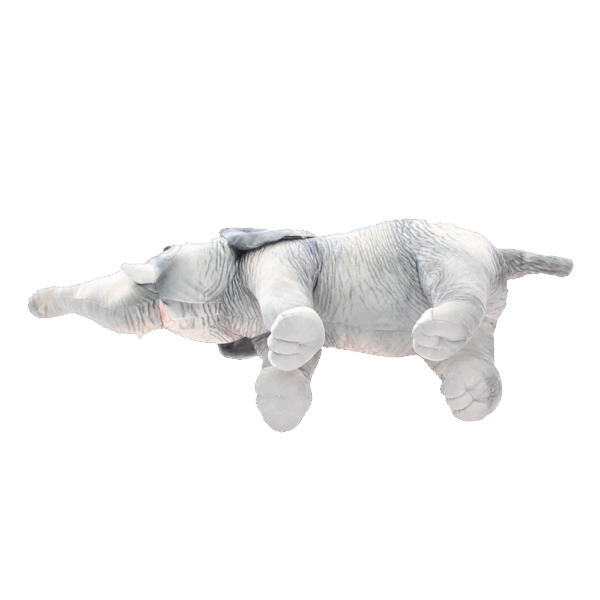 Çocuk Sesli Fil Peluş Oyuncak 55 cm - Görsel 3