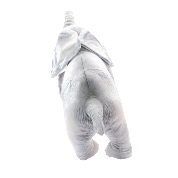 Çocuk Sesli Fil Peluş Oyuncak 55 cm - Görsel 4