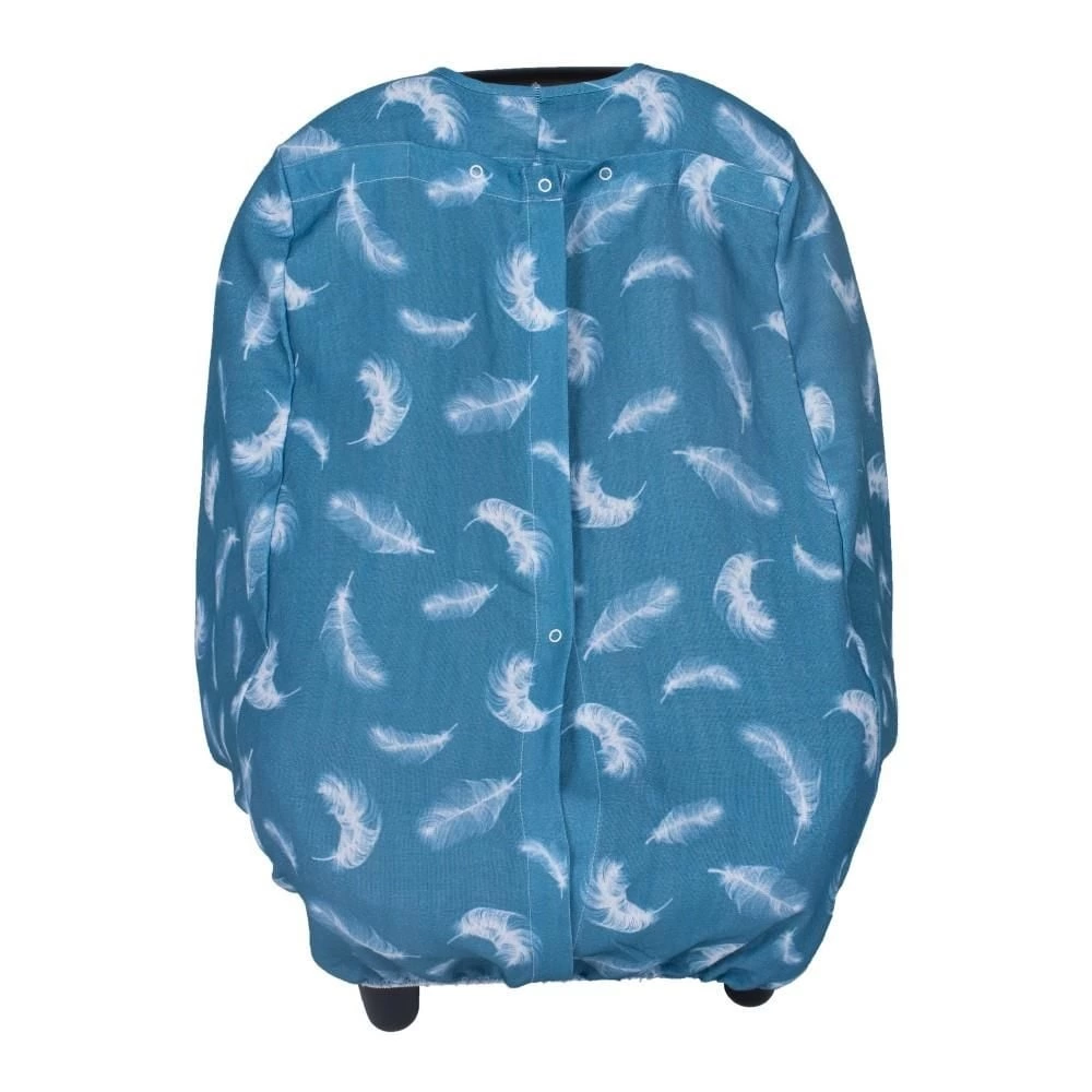 Sevi Bebe Ana Kucağı Örtüsü ART-237 Tüy Desen - Görsel 2