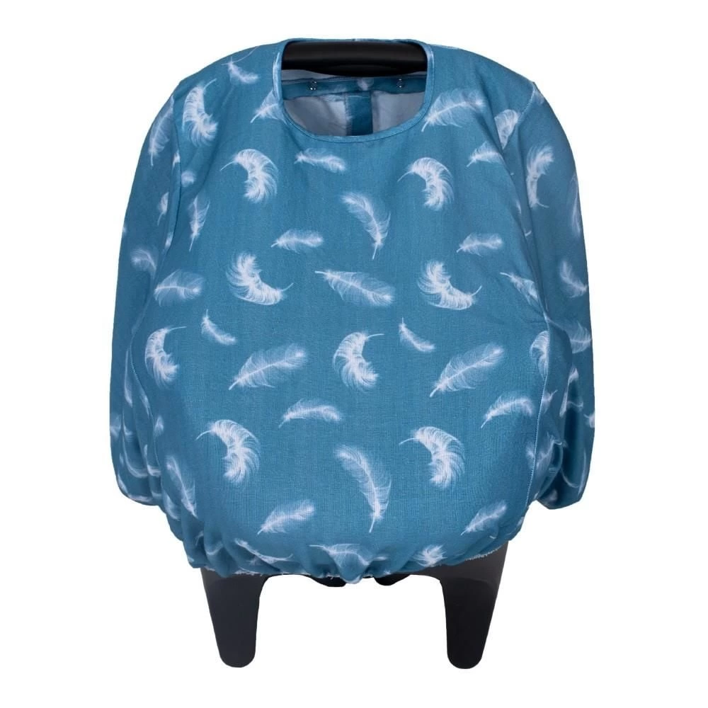 Sevi Bebe Ana Kucağı Örtüsü ART-237 Tüy Desen - Görsel 3