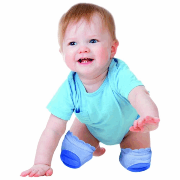 Sevi Bebe Bebek Emekleme Dizliği ART-191 Mavi - Görsel 2